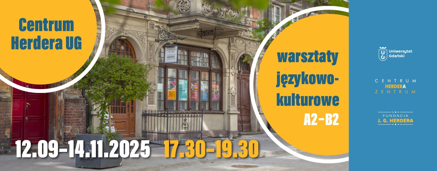 Warsztaty językowo-kulturowe w Centrum Herdera UG jesienią 2025