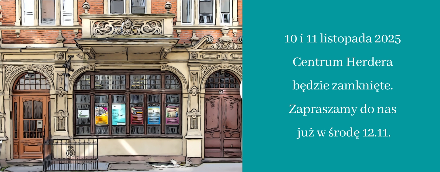 10 i 11.11.2025 w Centrum Herdera UG